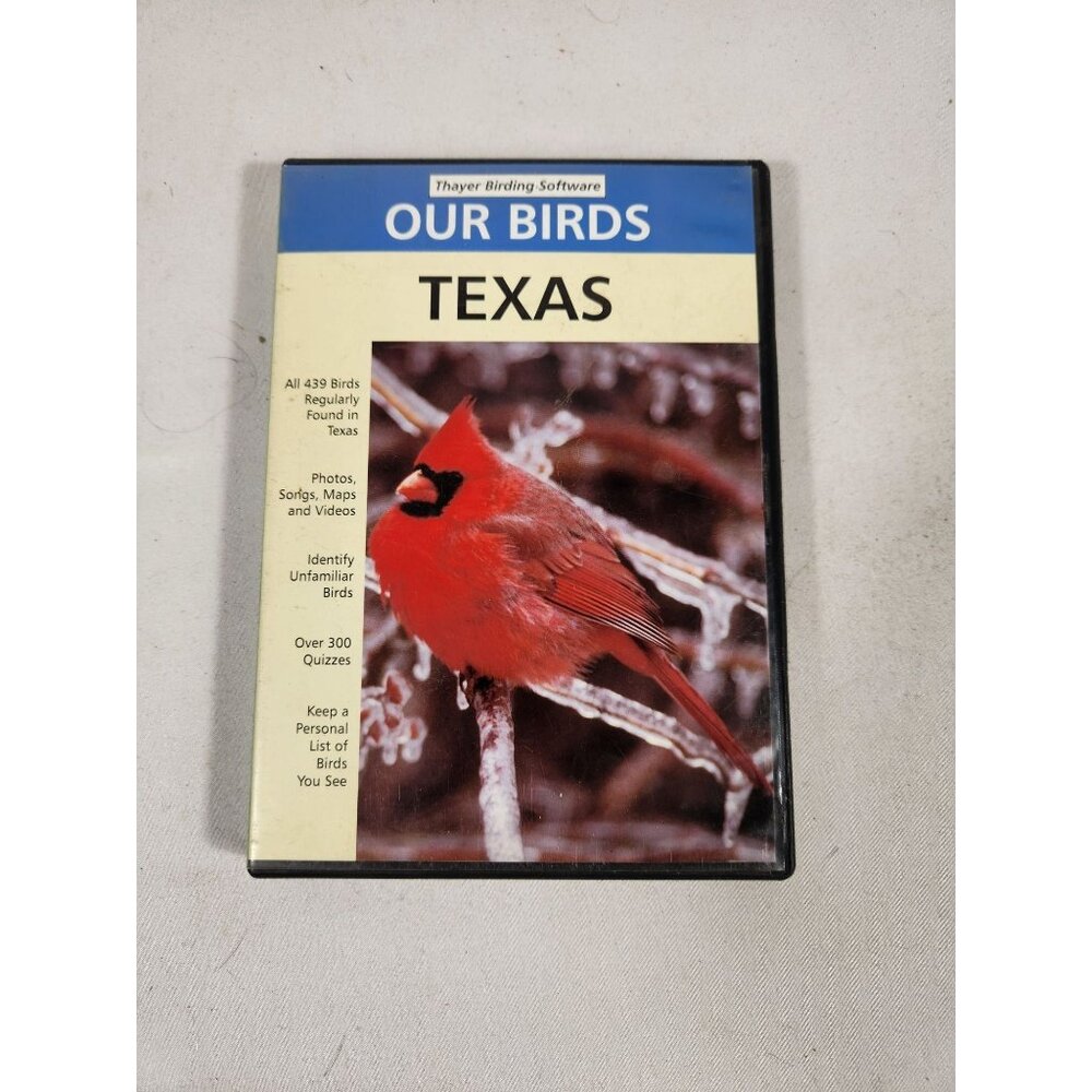 Our Birds Texas CD Software